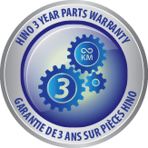 3 Year Parts Warranty logo