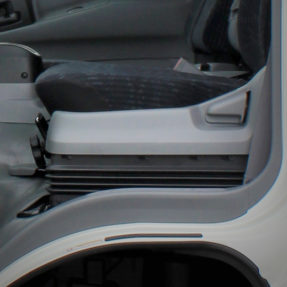 interior of truck seat