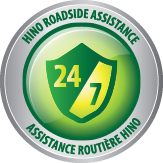 Hino 24/7 Roadside Assistance logo