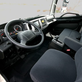 truck interior