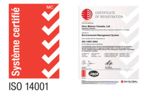 Systéme certifié ISO 14001