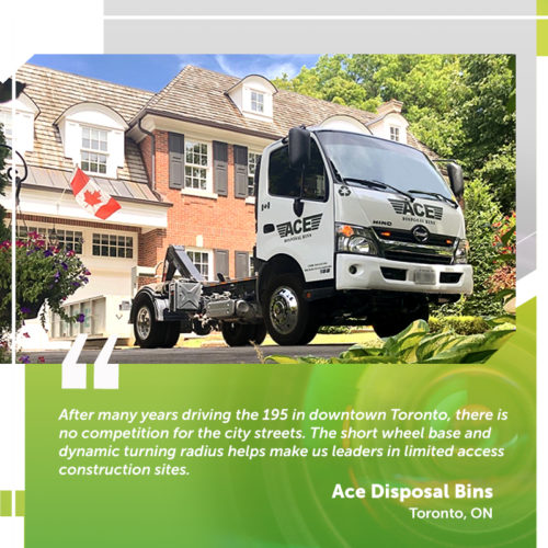 Ace Disposal Bins Toronto, ON Hino Canada